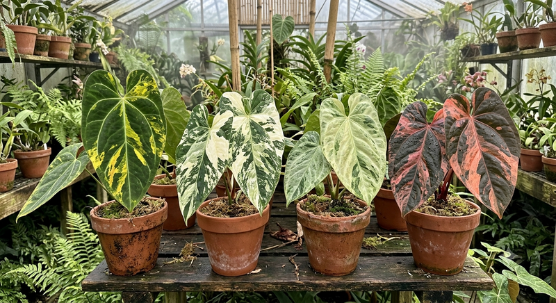 The Allure of Variegated Anthuriums: Understanding Genetic Mutations and Color Varieties